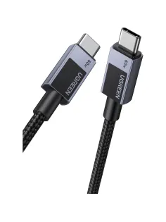 Кабель UGREEN L524 (55765) USB-C to USB-C PD 3A 1м серый космос