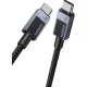 Кабель UGREEN L524 (55765) USB-C to USB-C PD 3A 1м серый космос