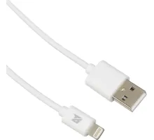 Кабель 2,4A, 1м, USB - Lightning, TPE, белый BT-JCBL-002/U152