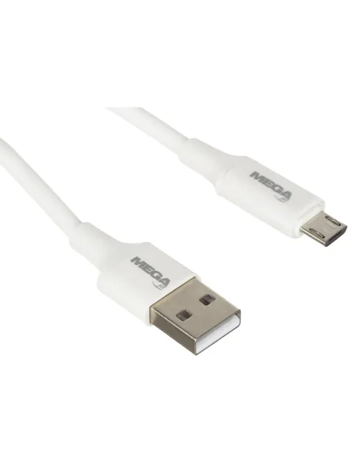 Кабель 2,4A, 1м, USB - Micro-USB, TPE, силикон, белый BT-JCBL-007/U28