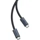 Кабель Baseus USB-C->-C 240W FS2 1m черный