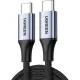 Кабель UGREEN US535 (90440) USB-C to USB-C 240WPD 2м. серый космос