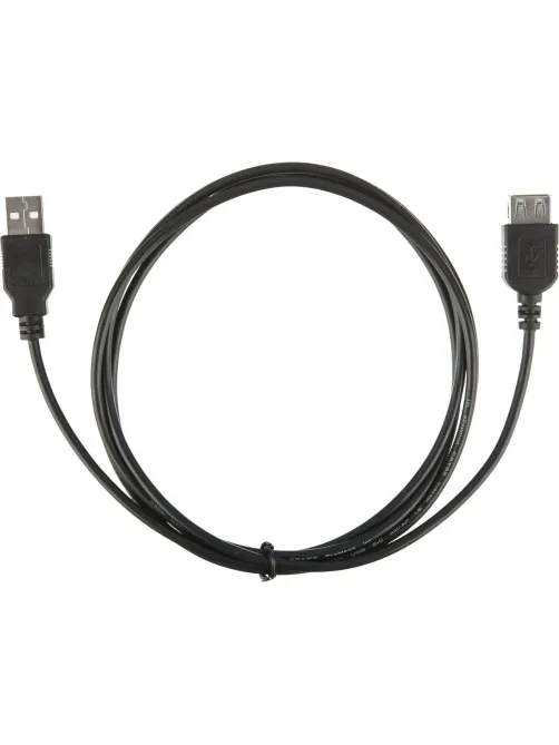Удлинитель (OAVDC009) USB 2.0 AM/AF, 1.8м, чер