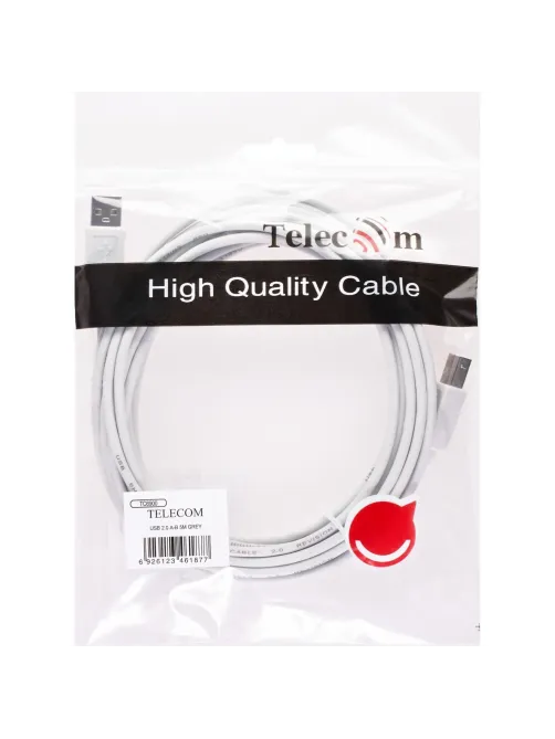 Кабель USB2.0  A-->B (1.8м) Telecom <TC6900-1.8M