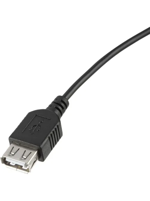 Удлинитель (OAVDC009) USB 2.0 AM/AF, 1.8м, чер
