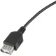 Удлинитель (OAVDC009) USB 2.0 AM/AF, 1.8м, чер