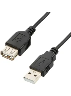 Удлинитель (OAVDC009) USB 2.0 AM/AF, 1.8м, чер
