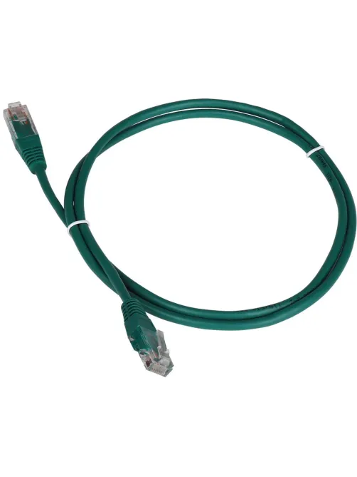 Патч-корд TWT TWT-45-45-5.0-GN UTP кат.5e, 5.0 м, зеленый