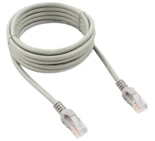 Патч-корд UTP Cablexpert PP10-3M кат.5e, 3м, литой, (серый)