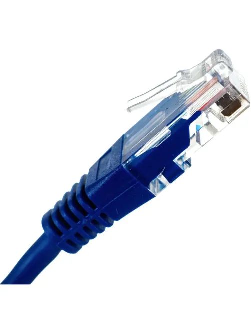 Патч-корд TWT TWT-45-45-0.5-BL UTP кат.5e, 0.5 м, синий
