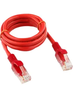 Патч-корд UTP Cablexpert PP12-1M/R кат.5e, 1м, красный