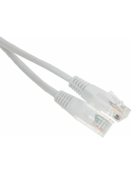 Патч-корд TWT TWT-45-45-5.0-WH UTP кат.5e, 5.0 м, белый