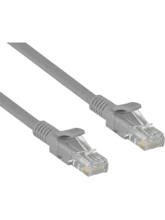 Патч-корд ExeGate UTP-RJ45-RJ45-C6-0,5M-GY, UTP, cat.6, 0,5м, серый