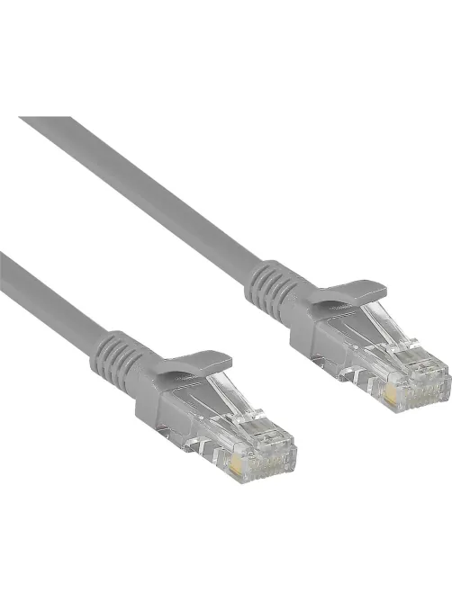 Патч-корд ExeGate UTP-RJ45-RJ45-C6-0,5M-GY, UTP, cat.6, 0,5м, серый
