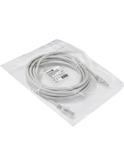 Патч-корд ExeGate UTP-RJ45-RJ45-5e-5M-LSZH-GY, cat.5e, 5м <EX286385RUS