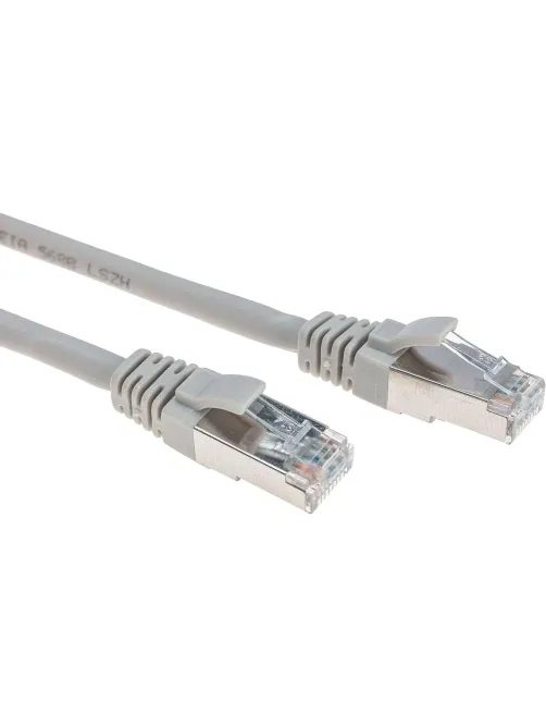 Патч-корд REXANT (02-0110-1) F/UTP, CAT 5e, 26AWG, LSZH, серый, 1м