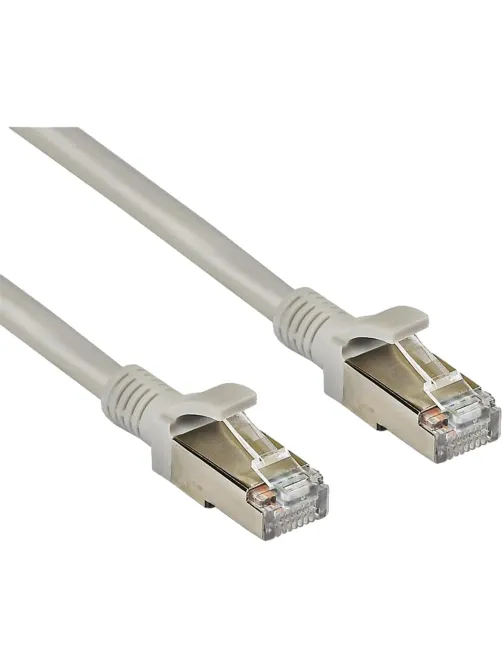 Патч-корд ExeGate FTP-RJ45-RJ45-C5e-CU-0,5M-GY, cat.5e, 0.5м <EX281996RUS