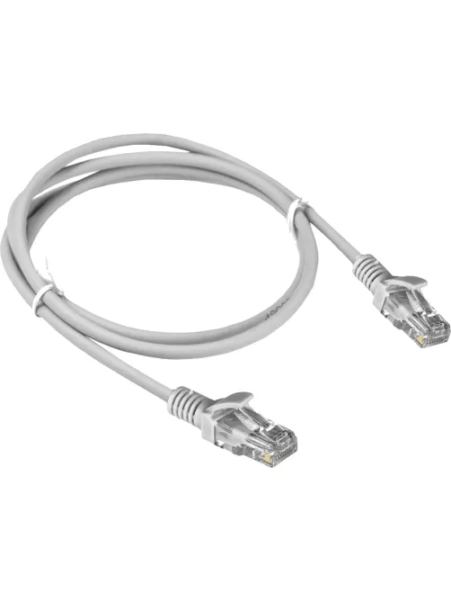 Патч-корд ExeGate UTP-RJ45-RJ45-5e-1,5M-LSZH-GY, cat.5e, 1.5м <EX286382RUS