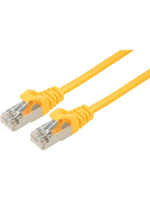 Патч-корд FTP Cablexpert PP6-5M/Y-O кат.6, 5м, жёлтый