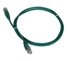 Патч-корд TWT TWT-45-45-3.0-GN UTP кат.5e, 3.0 м, зеленый