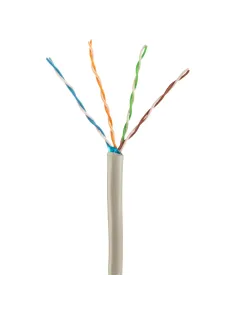 Кабель BigTech BT-CECR-005 медь FTP 4 пары, кат.5e AWG24 PVC 305м сер