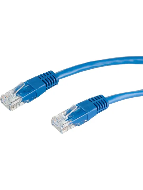 Патч-корд BigTech OPCC015 UTP CCA кат.5e/2м/литой/многожильный (синий)