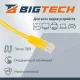 Патч-корд BigTech OPCC019 UTP CCA кат.5e/0.5м/литой/многожильн (желтый)