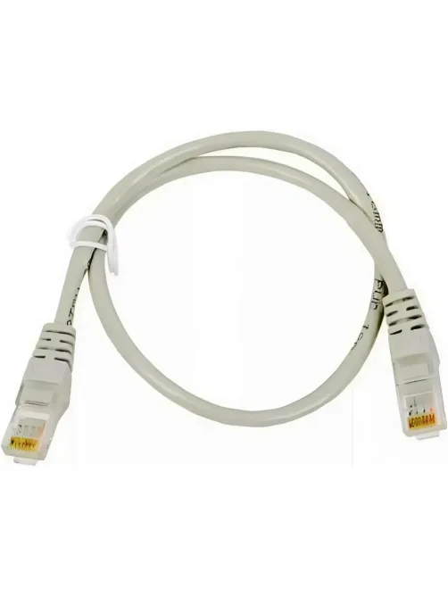 Патч-корд ExeGate UTP-RJ45-RJ45-C6-CU-0,5M-GY, cat.6, 0.5м <EX282002RUS