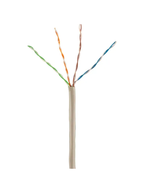 Кабель BigTech BT-CECR-001 медь UTP 4 пары, кат.5e AWG25 PVC 305м сер