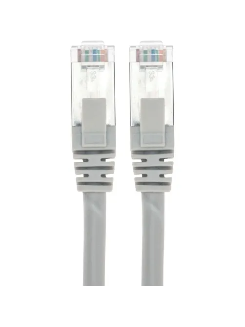 Патч-корд REXANT (02-0110-1) F/UTP, CAT 5e, 26AWG, LSZH, серый, 1м