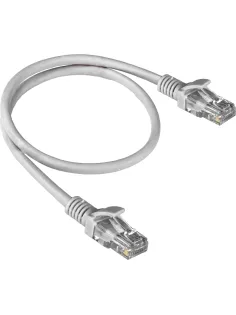Патч-корд ExeGate UTP-RJ45-RJ45-5e-1M-GY, cat.5e, 1м, серый <EX138961RUS