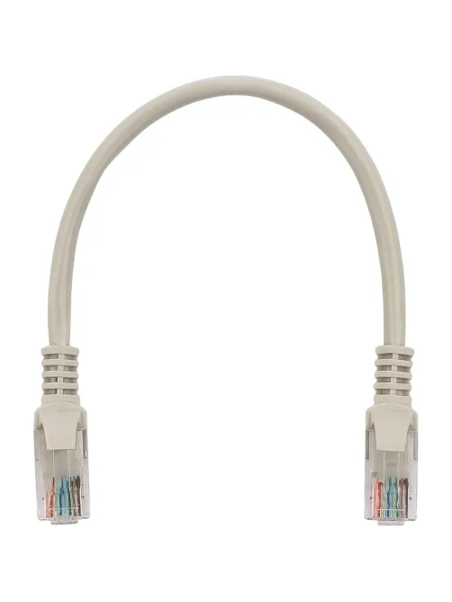 Патч-корд UTP Cablexpert PP6U-0.25M кат.6, 0.25м, серый