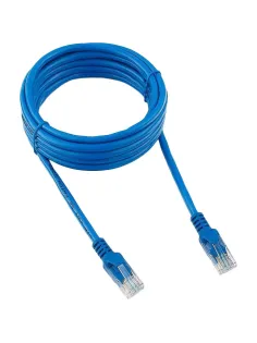 Патч-корд UTP Cablexpert PP12-3M/B кат.5e, 3м, синий