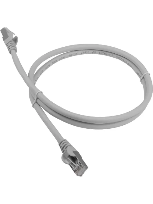 Патч-корд ExeGate UTP-RJ45-RJ45-C6-CU-1M-GY, cat.6, 1м, серый <EX282004RUS
