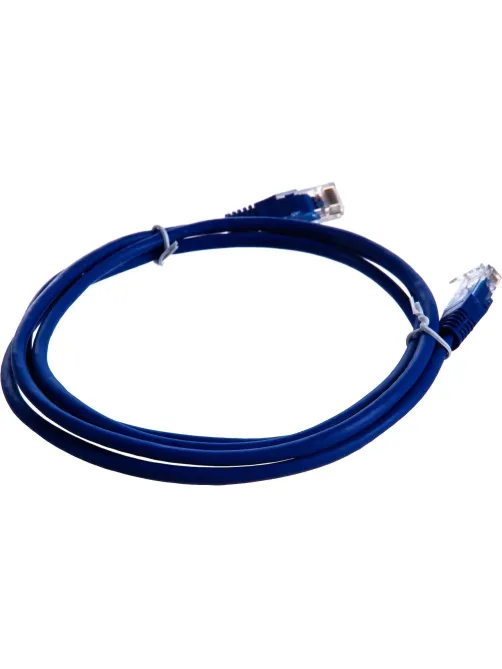 Патч-корд TWT TWT-45-45-1.5-BL UTP кат.5e, 1.5 м, синий