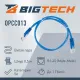 Патч-корд BigTech OPCC013 UTP CCA кат.5e/0.5м/литой/многожильн (синий)