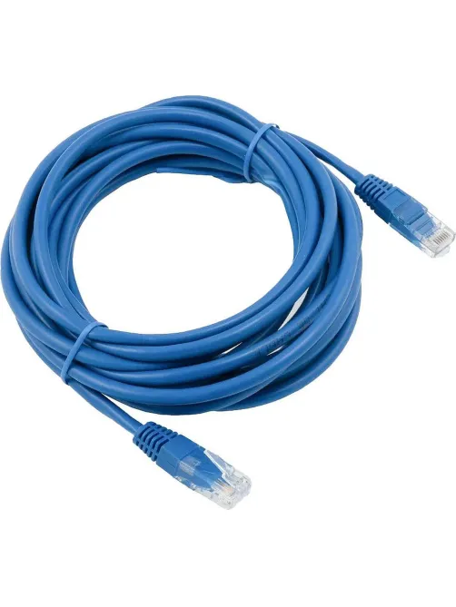 Патч-корд A1, A1-LCU5E-5M-BL, 5 м., U/UTP, 5e, CCA, синий