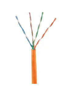 Кабель BigTech BT-CECR-016 CCA FTP 4 пары, кат.5e AWG24 LSZH 305м оранж