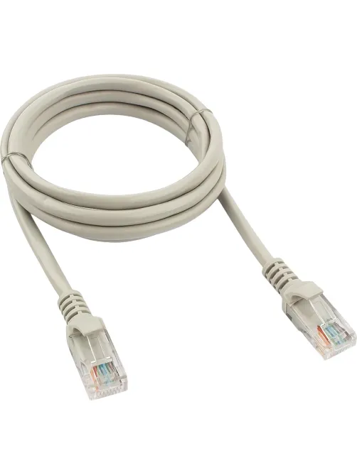 Патч-корд UTP Cablexpert PP10-1.5M кат.5e, 1.5м, литой, (серый)