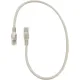 Патч-корд UTP Cablexpert PP6U-0.5M кат.6, 0.5м, серый