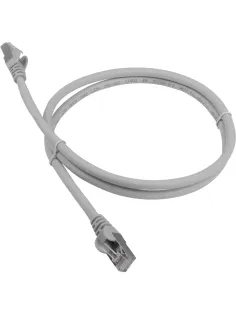 Патч-корд ExeGate UTP-RJ45-RJ45-5e-CU-0,3M-GY, cat.5e, 0.3м  <EX282008RUS