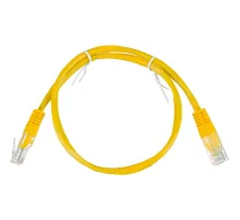 Патч-корд BigTech OPCC019 UTP CCA кат.5e/0.5м/литой/многожильн (желтый)