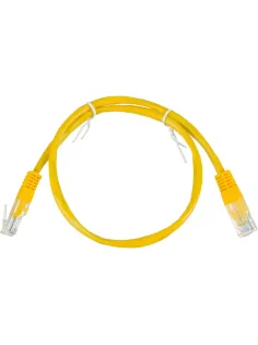 Патч-корд BigTech OPCC019 UTP CCA кат.5e/0.5м/литой/многожильн (желтый)