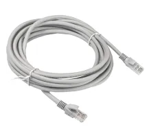 Патч-корд ExeGate UTP-RJ45-RJ45-5e-5M-LSZH-GY, cat.5e, 5м <EX286385RUS
