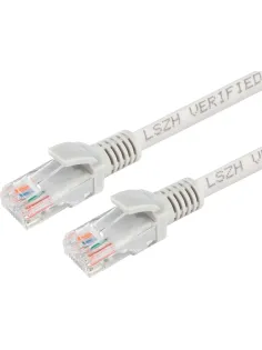 Патч-корд LSZH UTP Cablexpert кат.5e, 0.5м, литой, многожильный (серый)