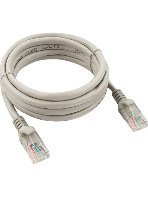 Патч-корд UTP Cablexpert PP6U-2M кат.6, 2м, серый