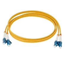 Патч-корд оптический TWT дупл LC/UPC-LC/UPC PVC (TWT-2LC-2LC/SU-1.0)
