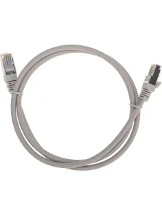 Патч-корд REXANT (02-0110-1) F/UTP, CAT 5e, 26AWG, LSZH, серый, 1м