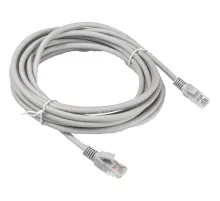 Патч-корд LSZH ExeGate UTP-RJ45-RJ45-5e-10M-LSZH-GY, UTP, cat.5e, 10м, серы