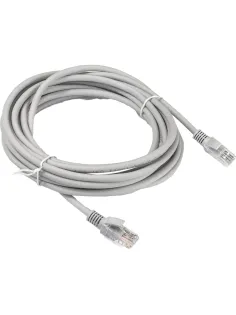 Патч-корд LSZH ExeGate UTP-RJ45-RJ45-5e-10M-LSZH-GY, UTP, cat.5e, 10м, серы